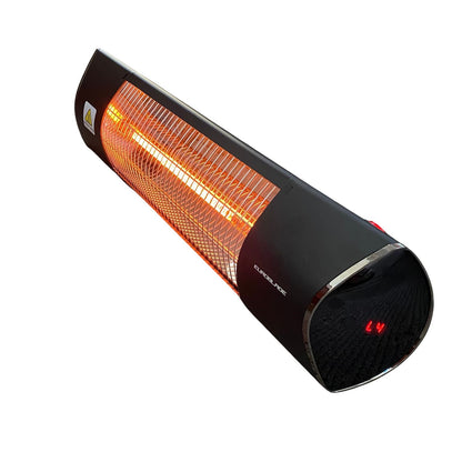 2 Pack - Euroblade™ XT Series IP55 MINI 1200W Carbon Infrared Heater