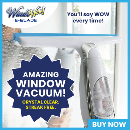 WindoWow™ E-blade Window Vacuum Value Pack With Free Accessories – ShowTV  New Zealand